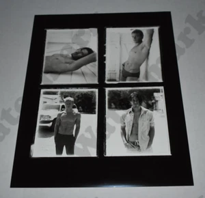 Handsome Man Male Model Beefcake gay int contact sheet Proof Photograph qq8 - Picture 1 of 1