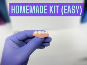 Novelty Denture Kit - Partials - fully customizable - VIDEO INSTRUCTIONS - Picture 1 of 9