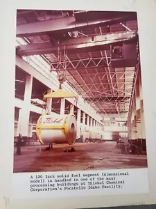 Um 1963 Original 11 x 14 THIOKOL Pocatello Idaho Anlage - Bild 1 von 1