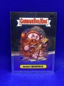 π₯2021 Garbage Pail Kids CHROME 4 BUSHY BERNICE #150b GPK card OS4π₯. - Picture 1 of 2