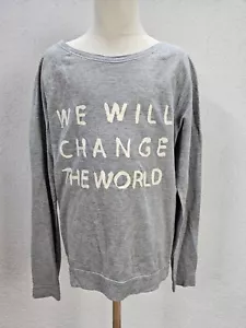 EK5182 Mädchen Langarmshirt von H&M, grau, Gr. 146/152 - Bild 1 von 5