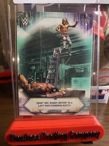 2021 Topps WWE #51 SP /299 Edge vs Randy Orton - Picture 1 of 2
