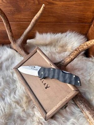 Pocket Knife,Handcrafted Personalized Folding Knife Gift for Him,Custom Knife - Image 1 of 4