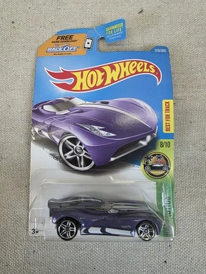 Coche de juguete Hot Wheels HW Exotics 8/10 (2015) púrpura Velocita 316/365 Foto 1 de 3