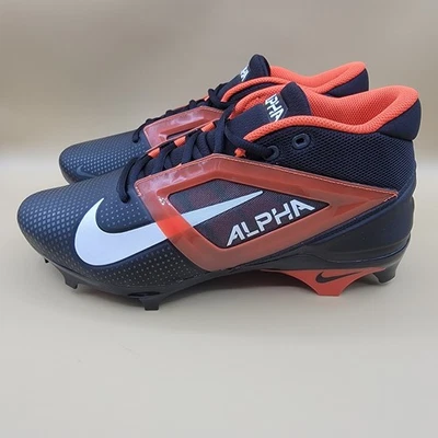 Chuteiras de futebol Nike Alpha Menace Pro 4 Oregon State Beavers tamanho 11 largas pretas - Imagem 1 de 4