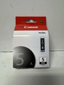 NUEVO CARTUCHO DE TINTA NEGRO CANON 5BK OEM GENUINO SELLADO PGI-5BK - Imagen 1 de 2