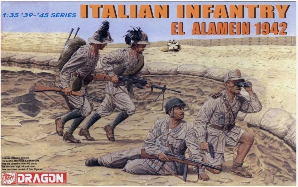 ITALIAN INFANTRY EL ALAMEIN 1942 KIT 1:35 - Immagine 1 di 1