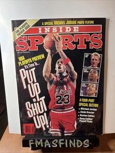 W3 1991 MICHAEL JORDAN BULLS May Newsstand Inside Sports Magazine - Picture 1 of 1