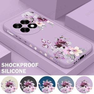For OnePlus 13R 13 12R Ace 5 3 ShockProof Rose Pattern Slim TPU Soft Case Cover - Picture 1 of 23