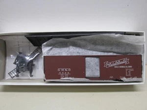 RED CABOOSE ~ GULF, MOBILE & OHIO 40' BOX CAR # 8698 ~ KIT ~HO SCALE - Picture 1 of 2
