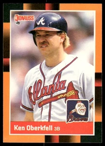 1988 Donruss Baseball's Best #226 Ken Oberkfell Atlanta Braves Baseballkarte - Bild 1 von 2