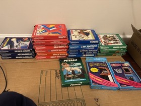 25 Intellivision Cartridges w/Overlay Boxes Dungeons & Dragons, Donkey Kong MORE