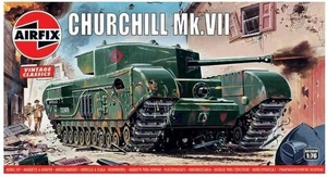 CHURCHILL Mk.VII TANQUE SEGUNDA GUERRA MUNDIAL - KIT PLÁSTICO AIRFIX - 1:76 - A01304V - Imagen 1 de 1