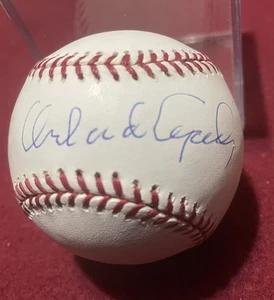 Orlando Cepeda Autographed Signed Baseball  Giants, Cardinals HOF - Picture 1 of 3