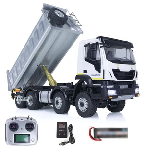8X8 Differentialsperre Achsen Chassis 1/14 Hydraulischer RC Dump Truck RTR Model - Bild 1 von 24