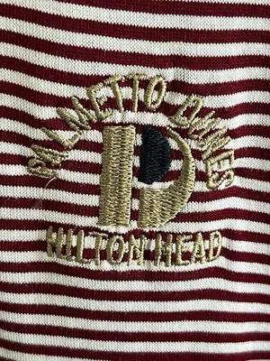 НОВАЯ рубашка для гольфа PALMETTO DUNES Hilton Head размер большой от Oxford Golf - Изображение 1 из 4