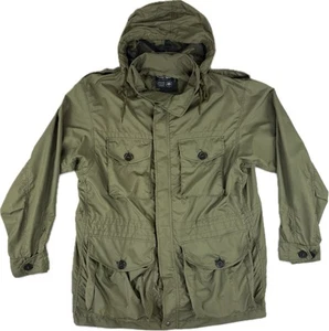 Cockpit USA Green Polyester Military Field Jacket Made in the USA Men’s Size 2XL - Picture 1 of 14