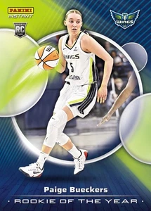 2025 Panini Instant WNBA PAIGE BUECKERS RC ROOKIE OF THE YEAR ROY PRESALE - Picture 1 of 1