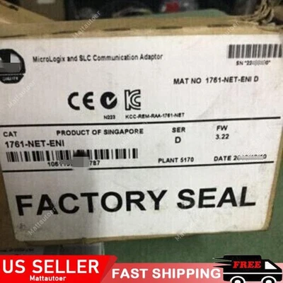 1761-NET-ENI MICROLOGIX AND SLC COMMUNICATION NEW FedEx or DHL - Image 1 of 4