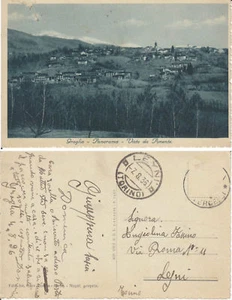 Cartolina d'epoca GRAGLIA - BIELLA  PANORAMA DA PONENTE - Picture 1 of 1