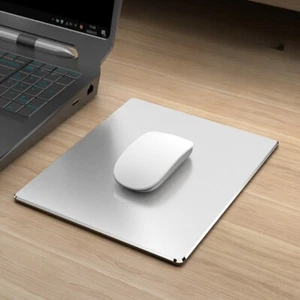 Office Desk Computer Laptop E-sports Game Matte Aluminum Alloy Metal Mouse Pad - Picture 1 of 6