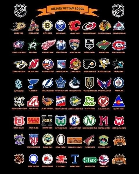 Arte de pared brillante 8 x 10 foto impresión póster hombre cueva hockey historia de los equipos de la nhl Foto 1 de 1