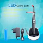 3 Seconds Cordless Dental LED Curing Lights Lamp 5W 1400mW/cm² Black Metal Body