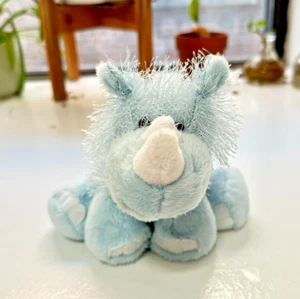 Authentic Webkinz Rhino Plush NO Code - HM196 RETIRED - Picture 1 of 6
