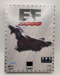 NEW 1995 EF 2000 Flight Simulator Big Box PC Game by Ocean SEALED - Picture 1 of 3
