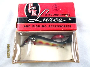 Vintage PACHNER & KOLLER (P&K) WHIRL-W-WAY in BOX alter Chicago Angelköder - Bild 1 von 2