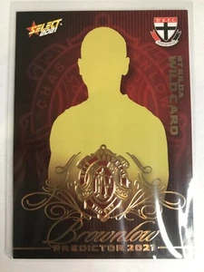 AFL Select Brownlow Predictor 2021 bajo 009 BPG60 ST KIilda comodín - Imagen 1 de 2