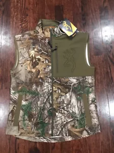 New Mens Browning Mercury Camo Vest Small - Picture 1 of 3