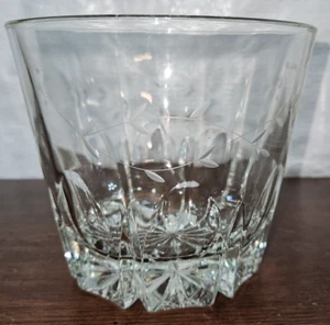MCM Ice Bucket Decorative Bowl w/ Vine Etching Design 5.5" - Picture 1 of 6