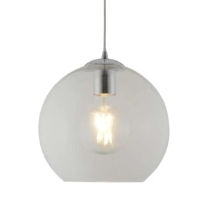 Lampada A Sospensione Da Soffitto In Cromo E Vetro Dimmabile E Regolabile - Foto 1 di 2