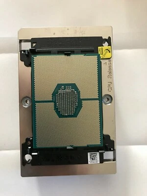 DELL R640 2ND CPU  KIT INTEL XEON GOLD 6134 3.2GHz 0F8NV HEATSINK SR3AR FAN - Image 1 of 2
