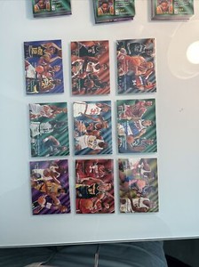 1994-1995 Fleer Team Leader Insert Set #1 -9 complete Set-Shaquille O'Neal NBA
