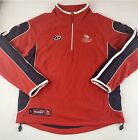Queensland Qld Reds Rugby Union Fleecy Pullover Size 16