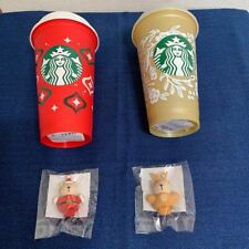 Starbucks Japan Holiday 2023 Bearista Original lid Reusable Cup Christmas X'mas