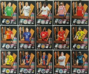 2020/21 Match Attax UEFA - Matchwinners Set of 15 foil cards - Imagen 1 de 1