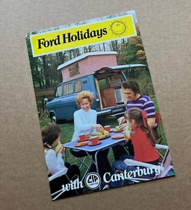 1974 Ford Canterbury Motorhomes Brochure - Mk1 Transit, Mk1 Escort - Picture 1 of 5