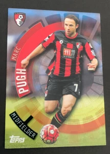 2015/16 Topps Premier Club Marc Pugh Bournemouth #6 Trading Card - Picture 1 of 2