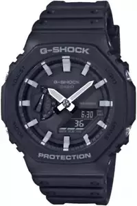 Casio G-Shock Men's 2100 Utility Black Series Watch GA-2100-1AER - Picture 1 of 7