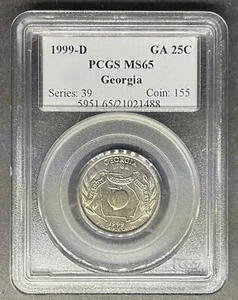 1999-D Georgia Quarter PCGS MS-65, Buy 3 Items, Get $5 Off!! - Picture 1 of 2