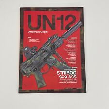UN12 Magazine From Shot Show 2023 with Global Ordnance Sticker Sheet