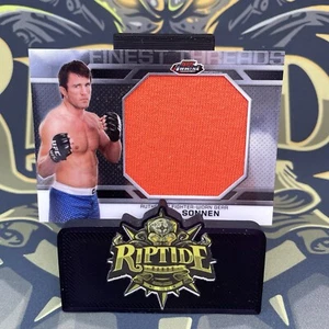 Chael Sonnen UFC Topps Finest 2013 Jumbo Threads Relic Card Fighter Worn JFT-CS - Bild 1 von 3