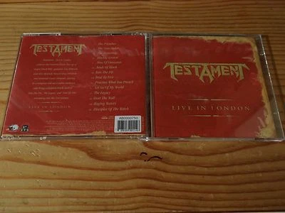 Testament - Live in London Brazilian Pressing CD - Bild 1 von 2