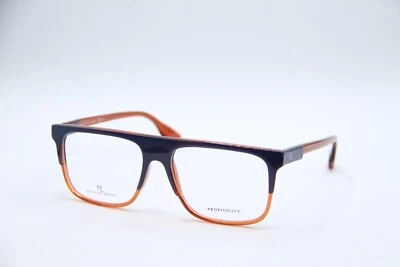 NUEVAS GAFAS ALEXANDER MCQUEEN MCQ 0051 G1S AZUL MARRÓN AUTÉNTICAS 55-16 Foto 1 de 4