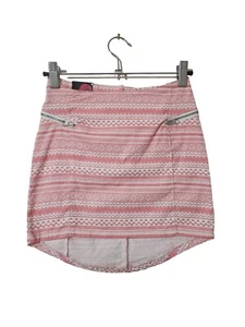 Girls ~Liquid Gold~ High Low Skirt Size 6 NEW w/ Tags Front Zip Pockets Zip Back - Picture 1 of 11