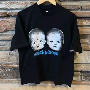 Suicideboys G59 Formula Baby Face Black Cotton Short Sleeve Tee Shirt - Picture 1 of 13