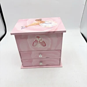 Mele & Co. Hazel Girls Musical Ballerina Jewelry Box Girls Dancer Pink - Picture 1 of 19